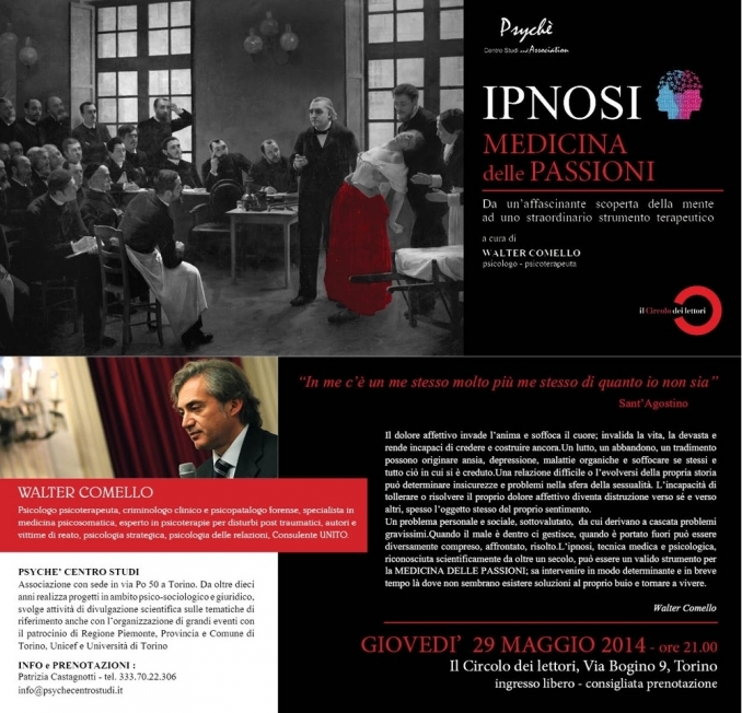 IPNOSI - Circolo dei Lettori - Torino 29 maggio 2014 - walter comello