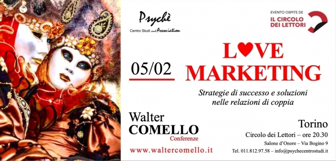 LOVE MARKETING - 5 febbraio - walter comello
