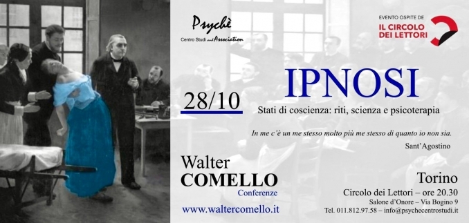 prossima conferenza - lunedì 28 ottobre ore 20.30 - walter comello