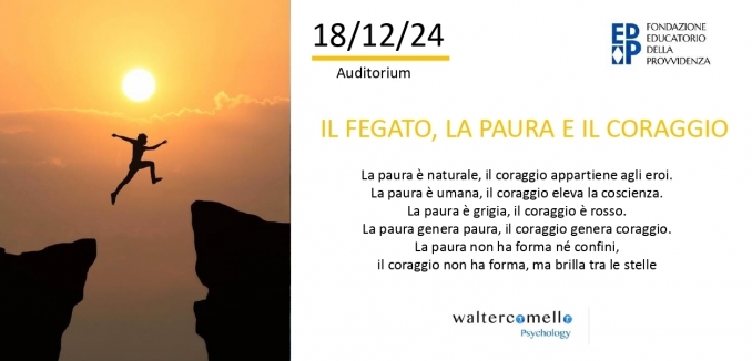 Il fegato, la paura e il coraggio - 18 dicembre - walter comello