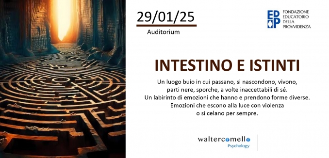 intestino e istinti - 29 gennaio - walter comello