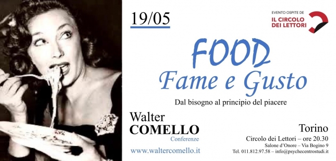 Food, fame e gusto - 19 maggio - walter comello