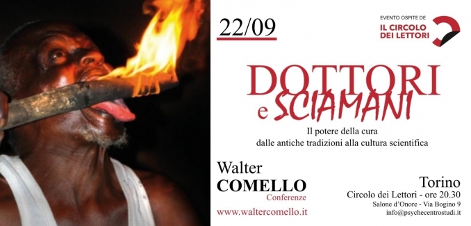 dOTTORI E SCIAMANI - 22 SETTEMBRE - walter comello