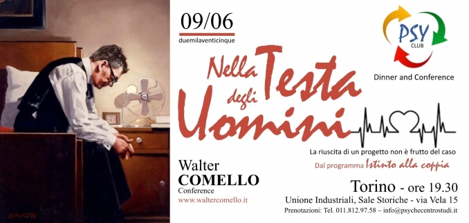 PSY CLUB - Nella testa degli uomini - 9 giugno - walter comello