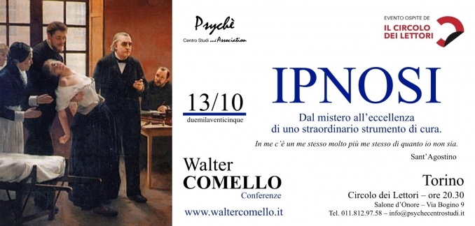 IPNOSI  - 13 OTTOBRE - walter comello