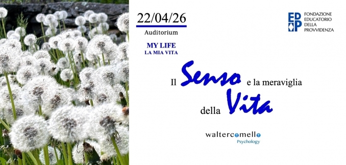 my life. la mia vita - 22 aprile - walter comello